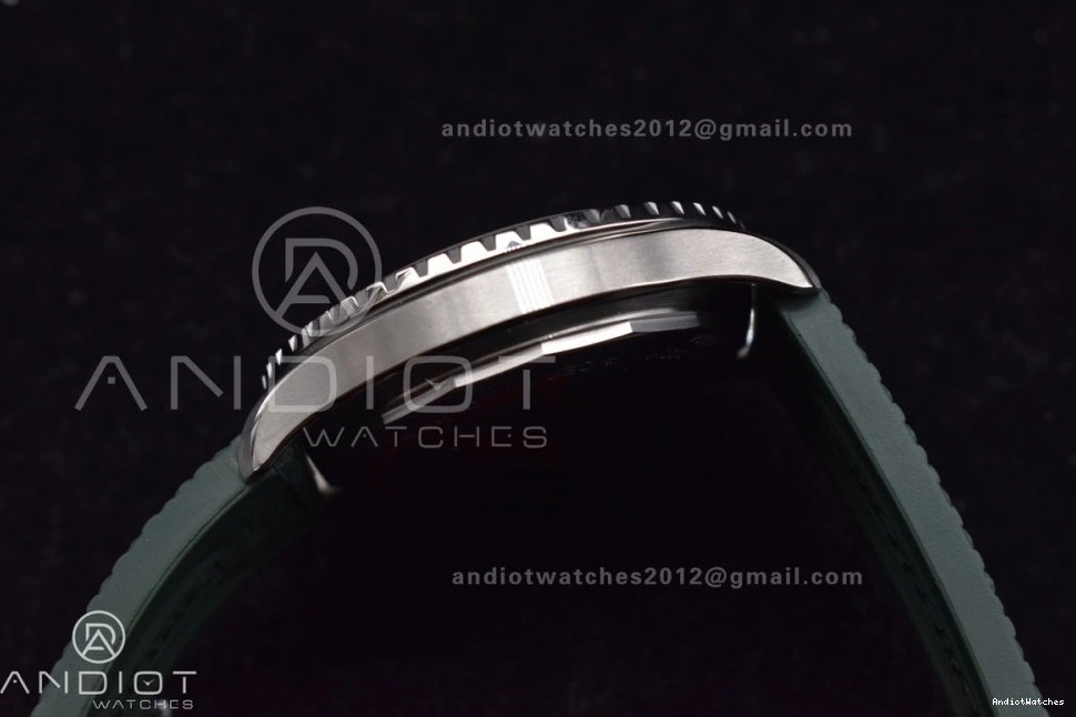 Rubber SuperOcean BLSF FashionForward 1:1 Automatic Orange 42 on Green Strap SS A 1164 Best Edition Dial 1226